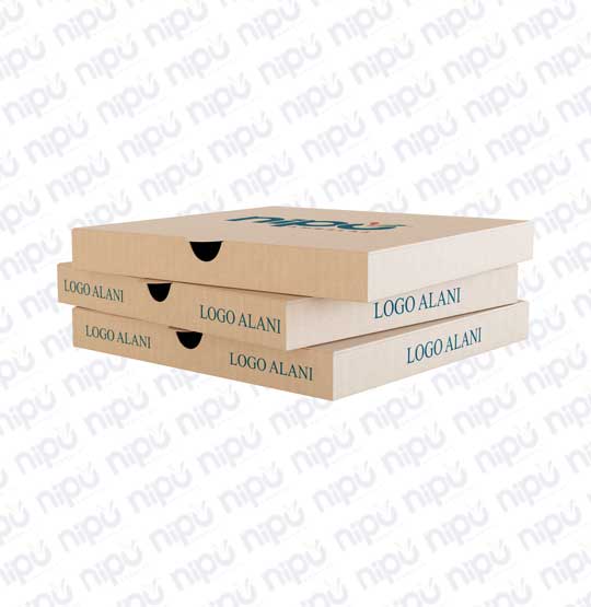 Firma Baskılı Pizza Kutusu